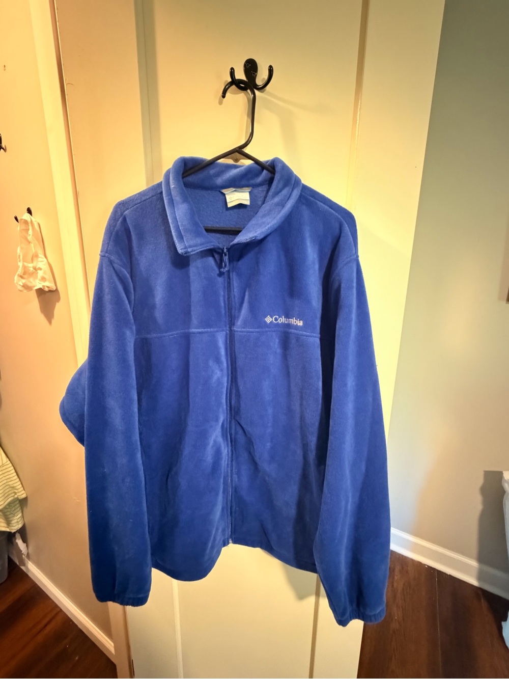 Columbia Blue Men's Full-Zip Fleece Jacket